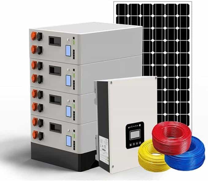 Sistema de generación de energía solar 5kwh 10kwh